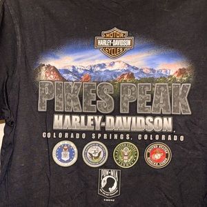3 for $25!   2019 Harley Davidson Pikes Peak Tee Shirt